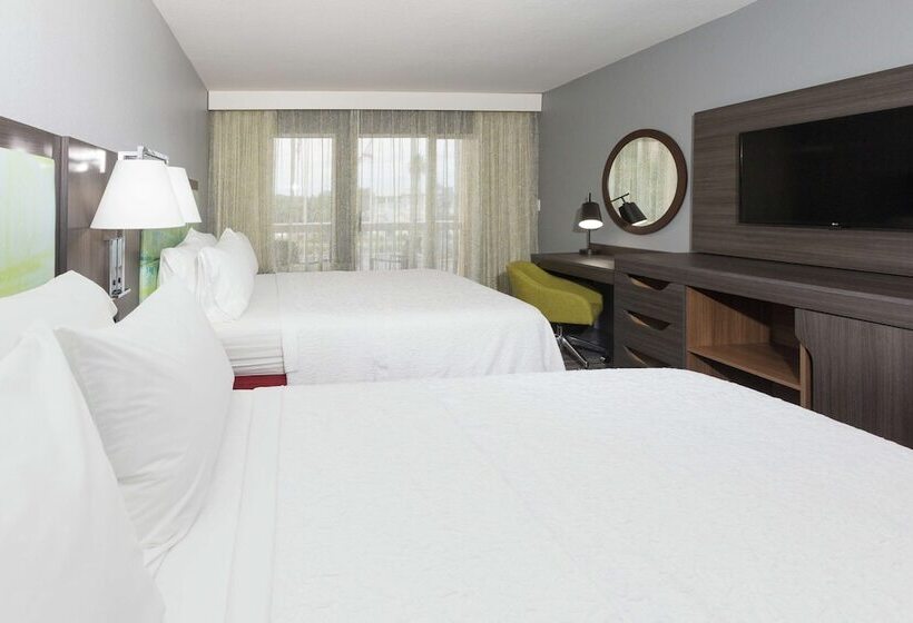 غرفه قياسيه سريرين مزدوجين, Hampton Inn St. Augustine Beach