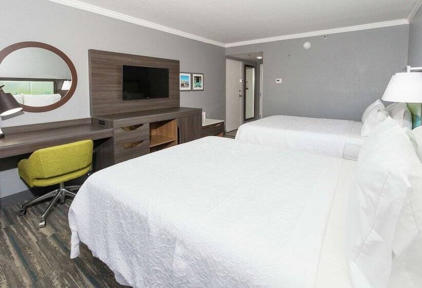 غرفه قياسيه سريرين مزدوجين, Hampton Inn St. Augustine Beach