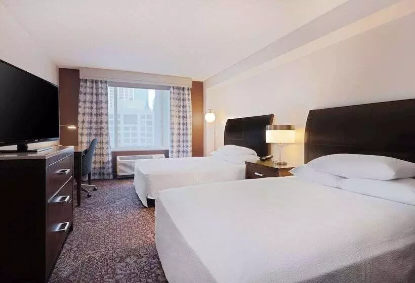 Standard-huone Kaupunkinäkymä, Hilton Garden Inn Chicago Downtown/magnificent Mile
