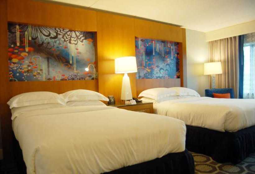 غرفه قياسيه سريرين مزدوجين, Hilton Long Island/huntington