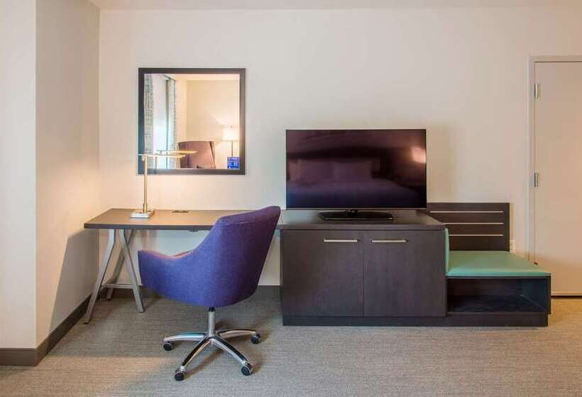 غرفة قياسية سرير كينج لذوى الإحتياجات الخاصة, Hilton Miami Airport Blue Lagoon