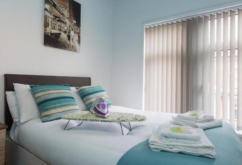 חדר סטנדרט חדר אמבטיה משותף, Townhouse @ Balliol Street Stoke