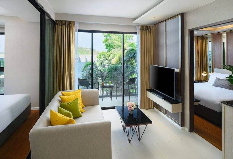 带2个卧室的套房, Mida Grande Resort Phuket Official Account