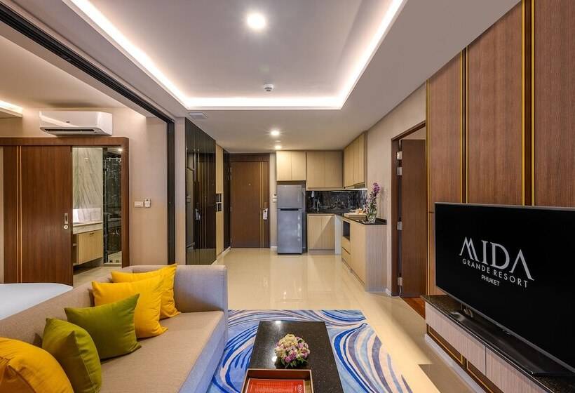 带2个卧室的套房, Mida Grande Resort Phuket Official Account