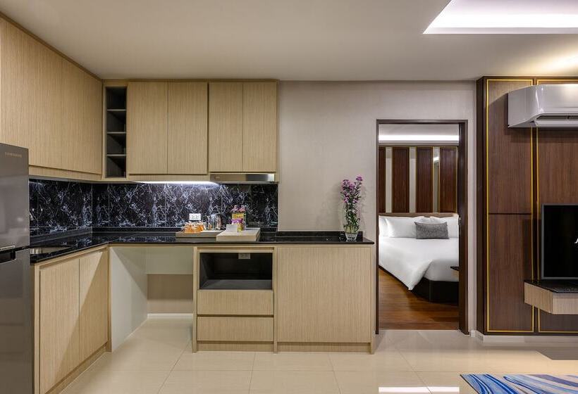 带2个卧室的套房, Mida Grande Resort Phuket Official Account