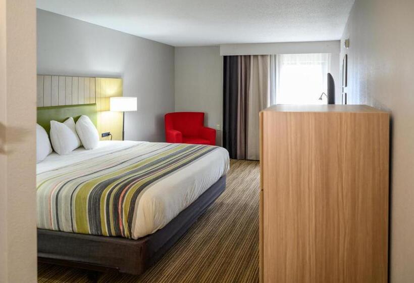 キングサイズベッドのスタンダードルーム, Country Inn & Suites By Radisson, Greenfield, In