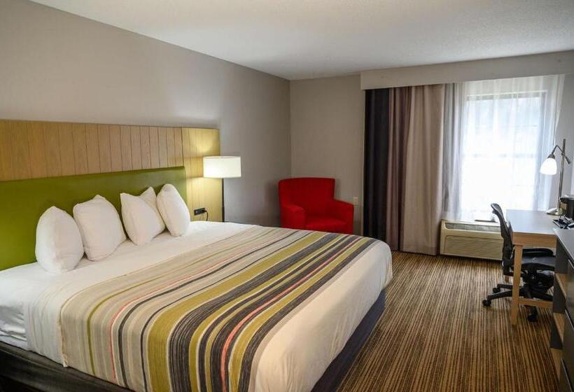 身障者適用キングサイズベッドルーム, Country Inn & Suites By Radisson, Greenfield, In