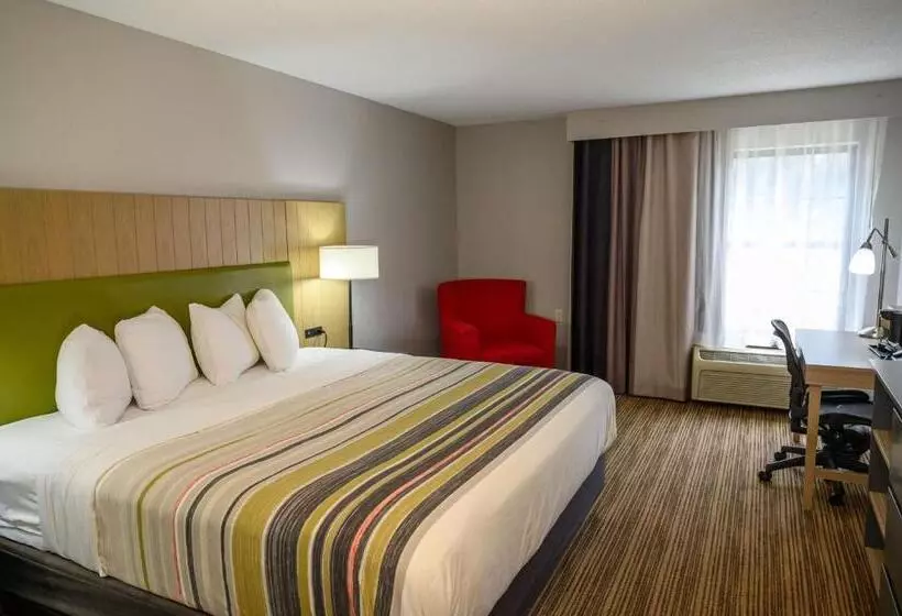 身障者適用キングサイズベッドルーム, Country Inn & Suites By Radisson, Greenfield, In