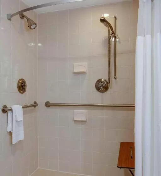 اتاق استاندارد با تخت بزرگ, Courtyard By Marriott Boston Logan Airport