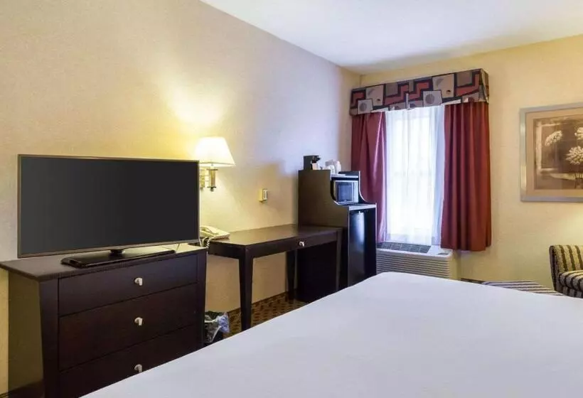 キングサイズベッドのスタンダードルーム, Quality Inn & Suites Oakwood Village Cleveland South