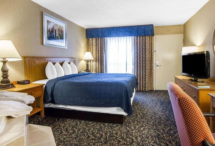 带大床的标准间, Quality Inn Deming