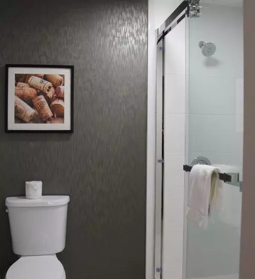 キングサイズベッドのスタンダードルーム, La Quinta Inn & Suites By Wyndham Yakima Downtown