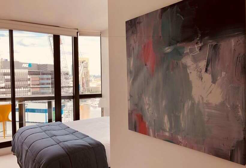 침실 2개 디럭스 아파트, Winston Apartments Docklands