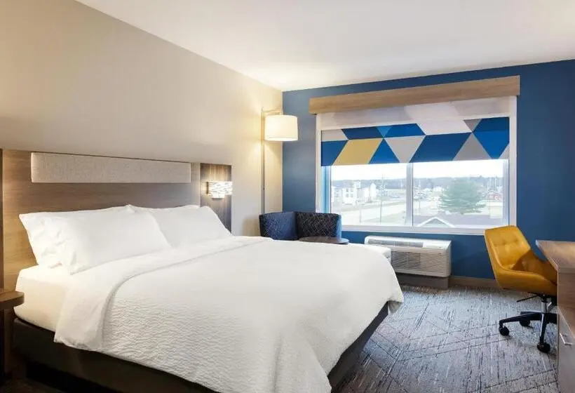 キングサイズベッドのスタンダードルーム, Holiday Inn Express Hotel And Suites Fort Worth/i 20
