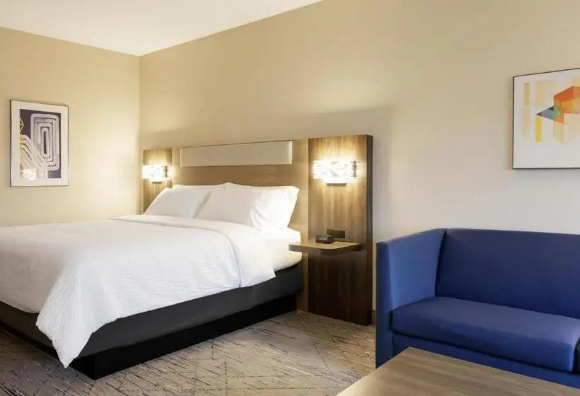 キングサイズベッドのスイートルーム, Holiday Inn Express Hotel And Suites Fort Worth/i 20