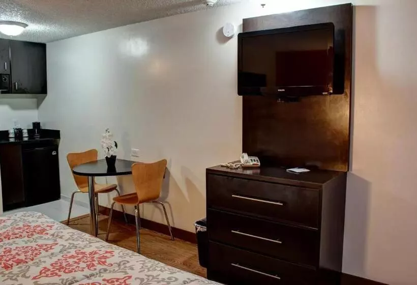キングサイズベッドのスタンダードルーム, Americas Best Value Inn Heath Newark