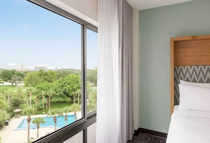 ２ダブルベッドのスタンダードルーム, Holiday Inn Orlando International Airport, An Ihg