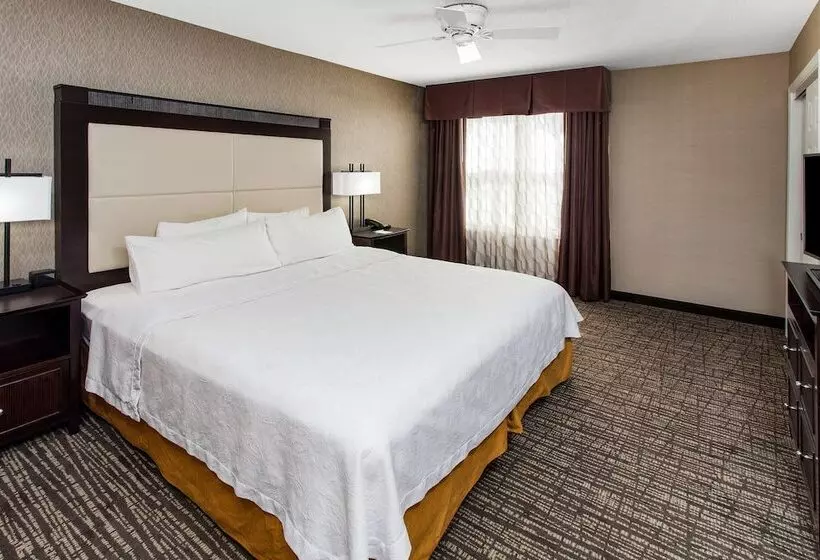 身障者適用スイートルーム, Homewood Suites By Hilton Indianapoliskeystone Crossing
