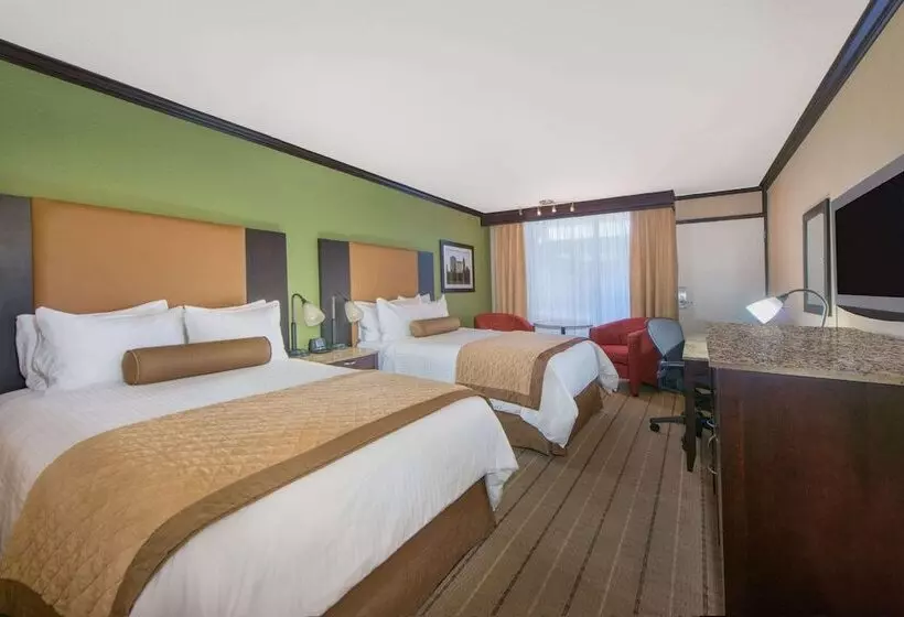 اتاق استاندارد با 2 تخت دوبل, Wyndham Garden Oklahoma City Hotel & Conference Ctr Near Airport, Fairgrounds Paycom & I40