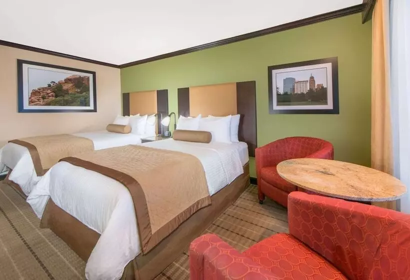 اتاق استاندارد با 2 تخت دوبل, Wyndham Garden Oklahoma City Hotel & Conference Ctr Near Airport, Fairgrounds Paycom & I40
