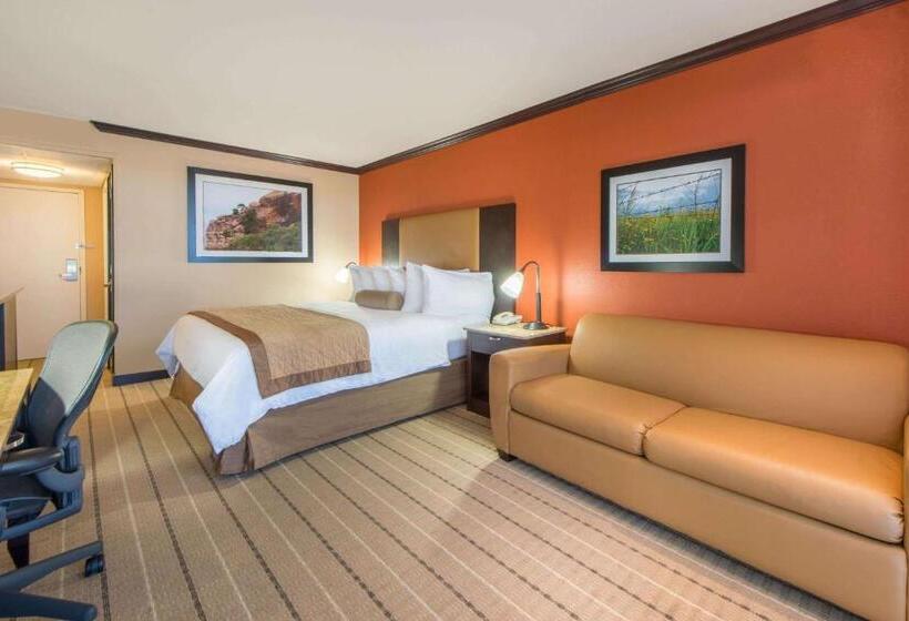 Номер Стандарт Кровать Кинг Адаптированный для Инвалидов, Wyndham Garden Oklahoma City Hotel & Conference Ctr Near Airport, Fairgrounds Paycom & I40