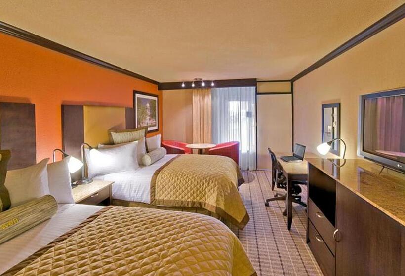 غرفه قياسيه سريرين مزدوجين, Wyndham Garden Oklahoma City Hotel & Conference Ctr Near Airport, Fairgrounds Paycom & I40