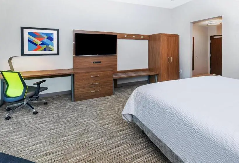 キングサイズベッドのスタンダードルーム, Holiday Inn Express & Suites Houston N Downtown, An Ihg