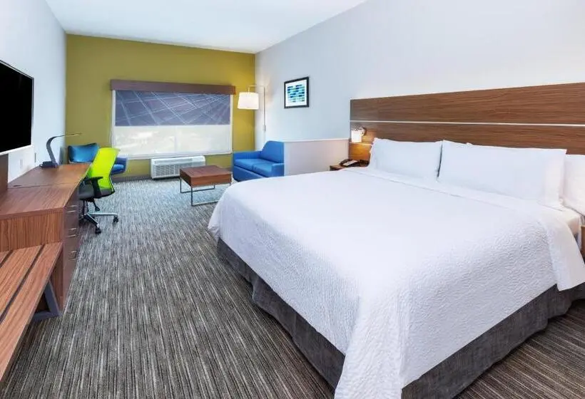 キングサイズベッドのスイートルーム, Holiday Inn Express & Suites Houston N Downtown, An Ihg