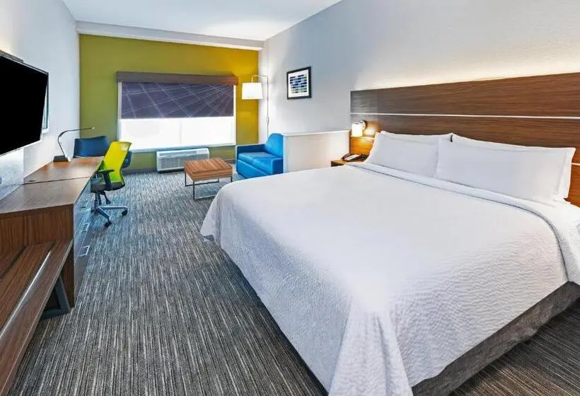 キングサイズベッドのスイートルーム, Holiday Inn Express & Suites Houston N Downtown, An Ihg