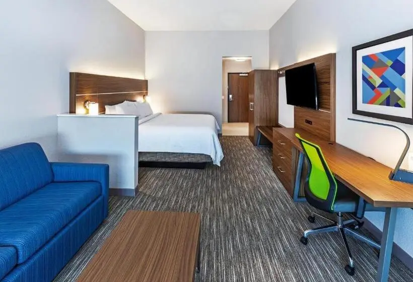 キングサイズベッドのスイートルーム, Holiday Inn Express & Suites Houston N Downtown, An Ihg