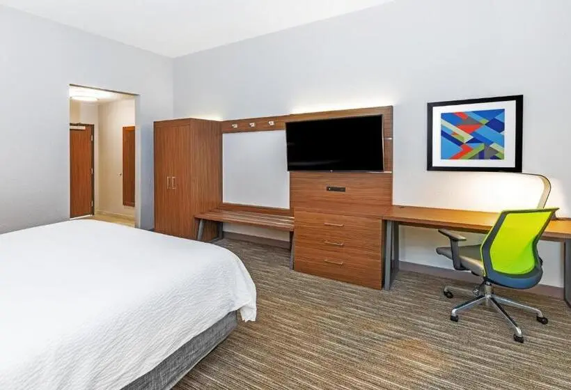 身障者適用キングサイズベッドルーム, Holiday Inn Express & Suites Houston N Downtown, An Ihg