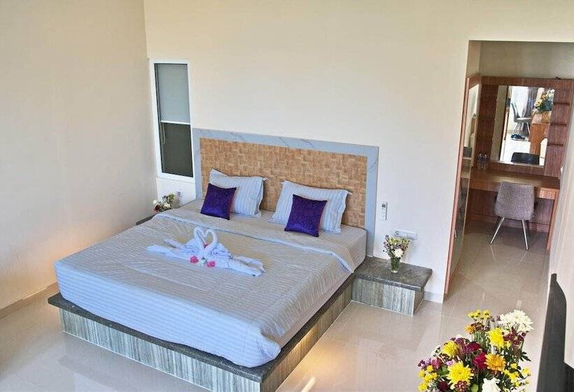 חדר דלוקס נוף לגינה, Seamount Hotel Amed