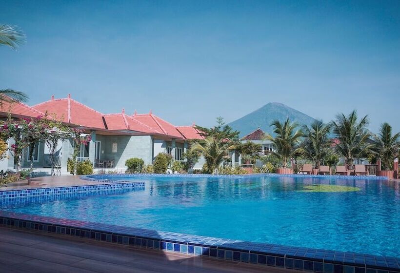 חדר דלוקס נוף לים, Seamount Hotel Amed