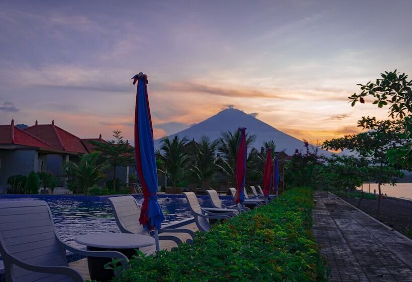 חדר דלוקס נוף לים, Seamount Hotel Amed