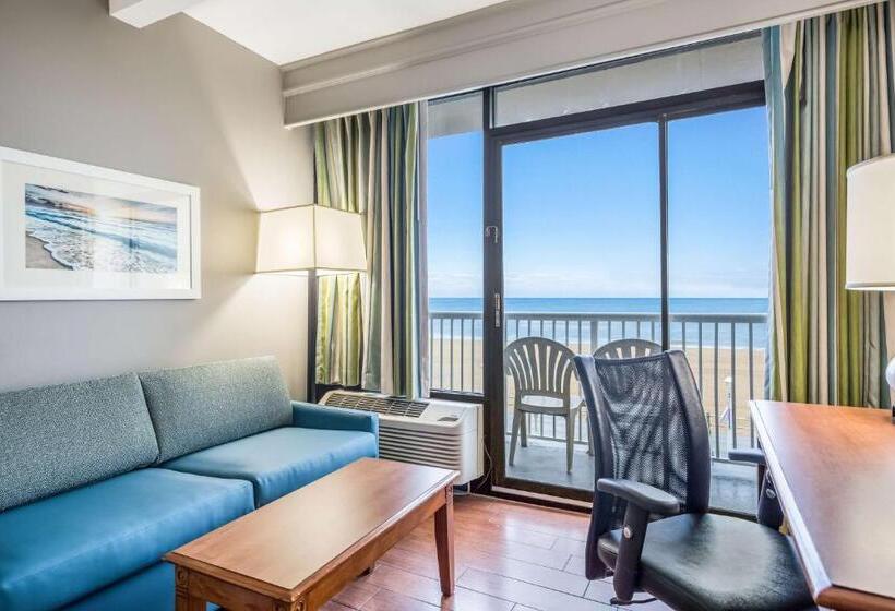 Студия Стандарт Вид на Море, Country Inn & Suites By Radisson, Virginia Beach Oceanfront , Va