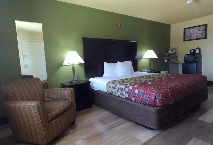 اتاق استاندارد با تخت بزرگ, Econo Lodge Inn & Suites Downtown Northeast Near Fort Sam Houston