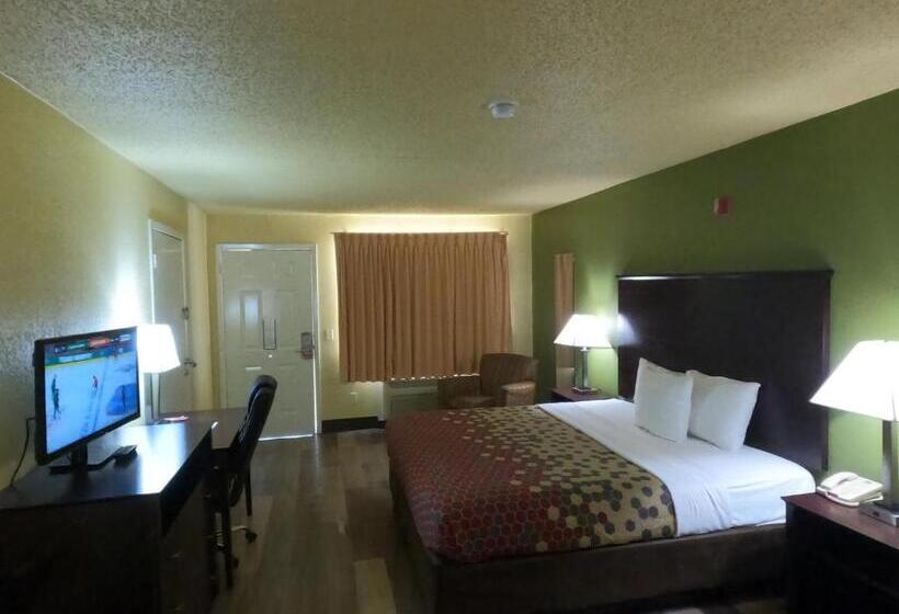 חדר סטנדרט עם מיטת קינג, Econo Lodge Inn & Suites Downtown Northeast Near Fort Sam Houston