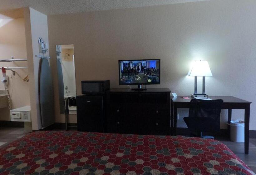 جناح سرير كينج, Econo Lodge Inn & Suites Downtown Northeast Near Fort Sam Houston