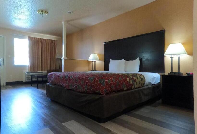 جناح سرير كينج, Econo Lodge Inn & Suites Downtown Northeast Near Fort Sam Houston