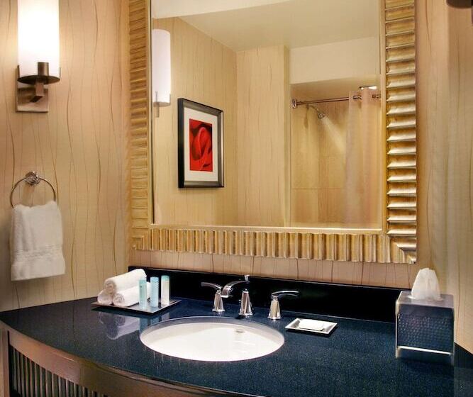 带2个双人床的标准工作室, Hilton Rosemont Chicago O'Hare