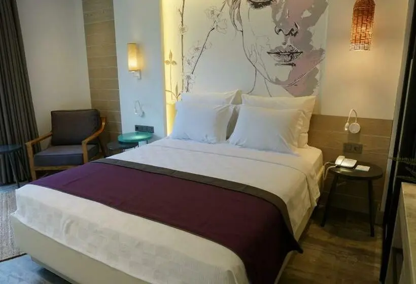 اتاق لوکس با چشم‌انداز باغ, Melanippe Relaxing Hotel   Adults Only