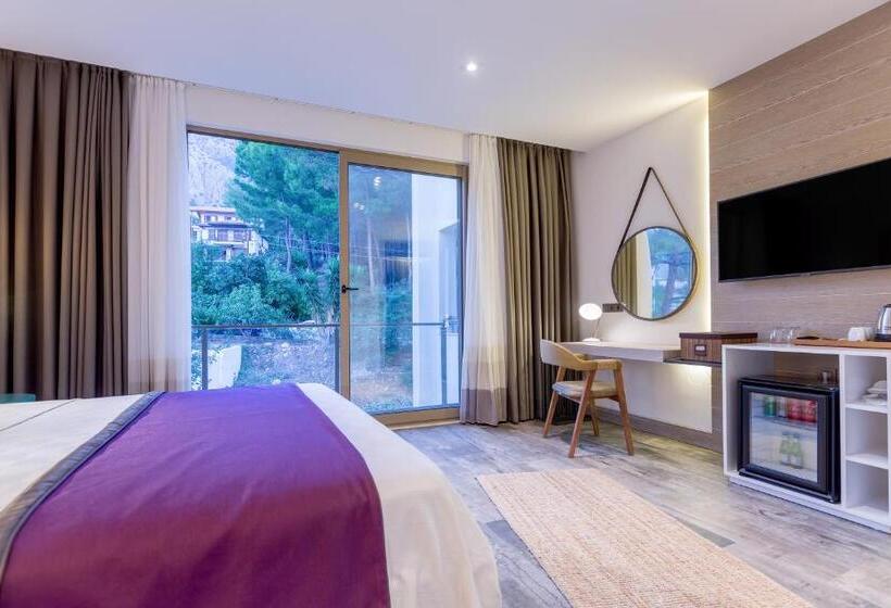 اتاق استاندارد با چشم‌انداز کوهستان, Melanippe Relaxing Hotel   Adults Only
