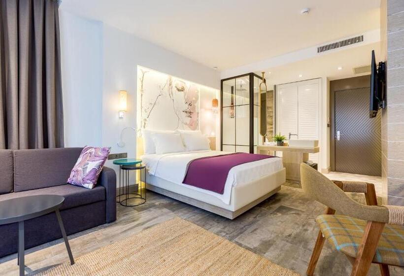 اتاق لوکس چهار تخته, Melanippe Relaxing Hotel   Adults Only