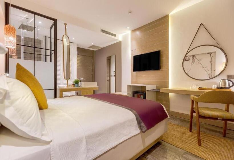 اتاق لوکس با چشم‌انداز دریا, Melanippe Relaxing Hotel   Adults Only