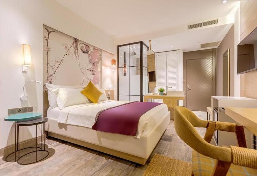 اتاق لوکس با چشم‌انداز دریا, Melanippe Relaxing Hotel   Adults Only