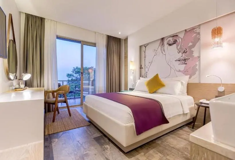 اتاق لوکس با چشم‌انداز دریا, Melanippe Relaxing Hotel   Adults Only