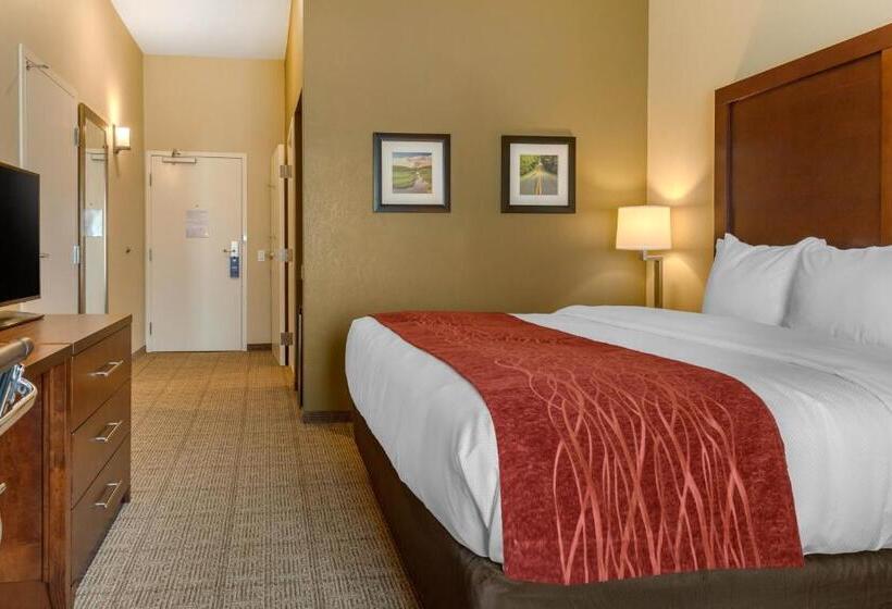 غرفة قياسية سرير كينج لذوى الإحتياجات الخاصة, Comfort Inn & Suites Amish Country