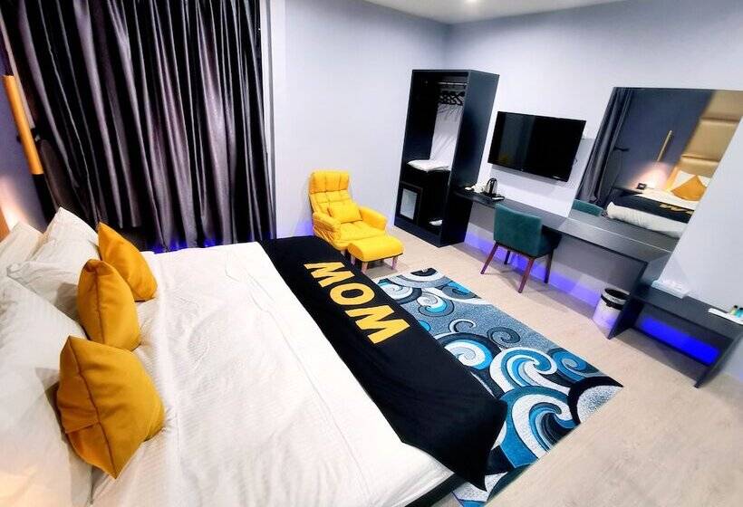 חדר דלוקס, Wow Hotel Penang