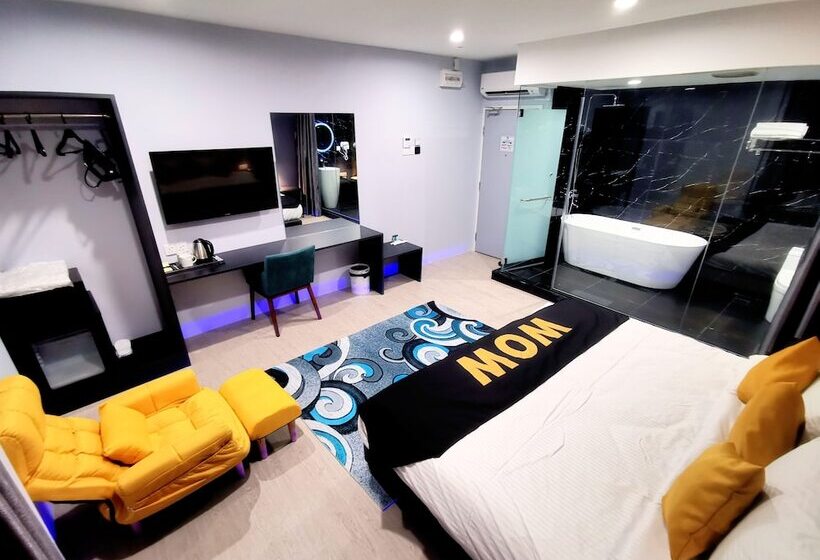 חדר דלוקס, Wow Hotel Penang