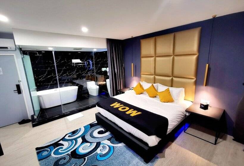 חדר דלוקס, Wow Hotel Penang